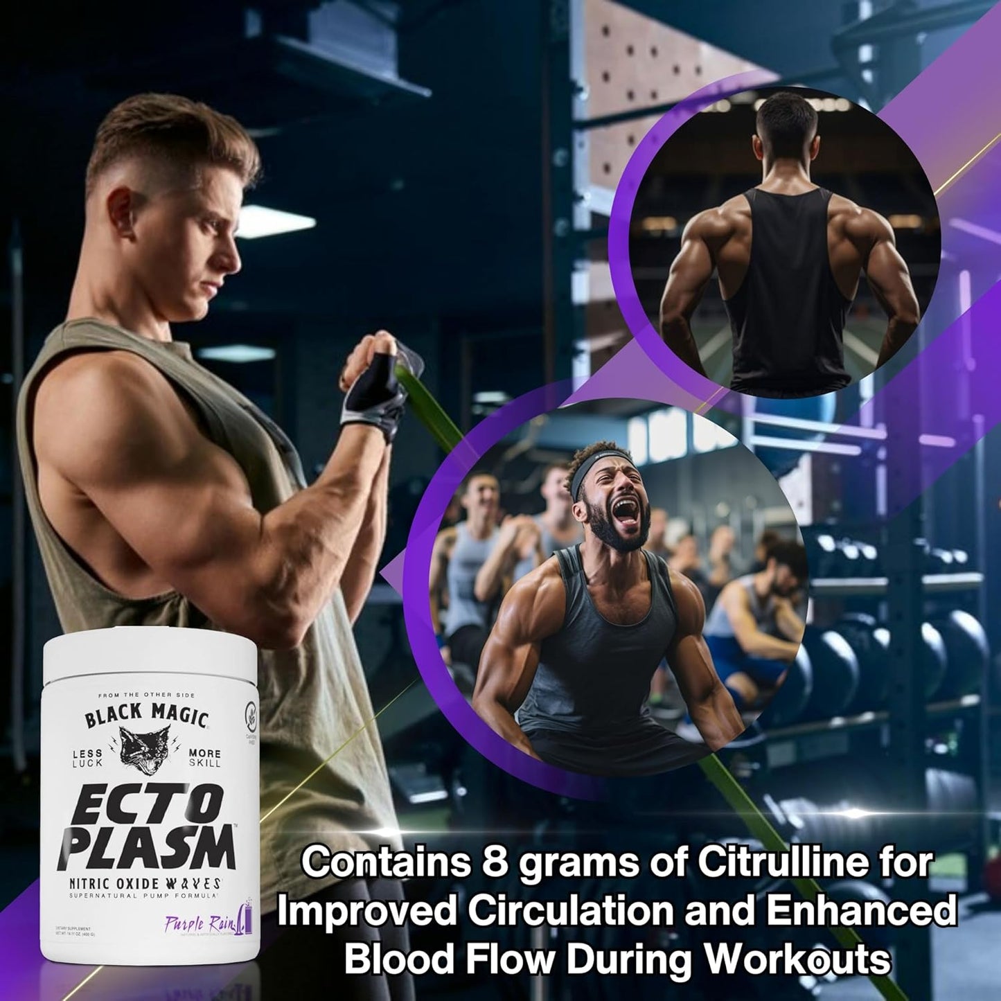nutrition-bundle-for-black-magic-supply-ecto-plasm---purple-rain-pre-workout---20-scoops-pump-powder-with-keychain-7