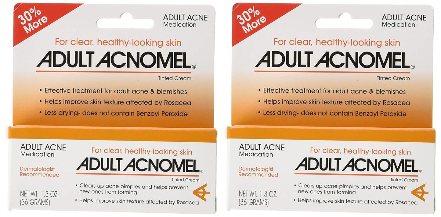 acnomel-tinted-cream-for-adults---130-oz---pack-of-2---acne-treatment-cream-with-tint---dermatologist-recommended---paraben-free-2