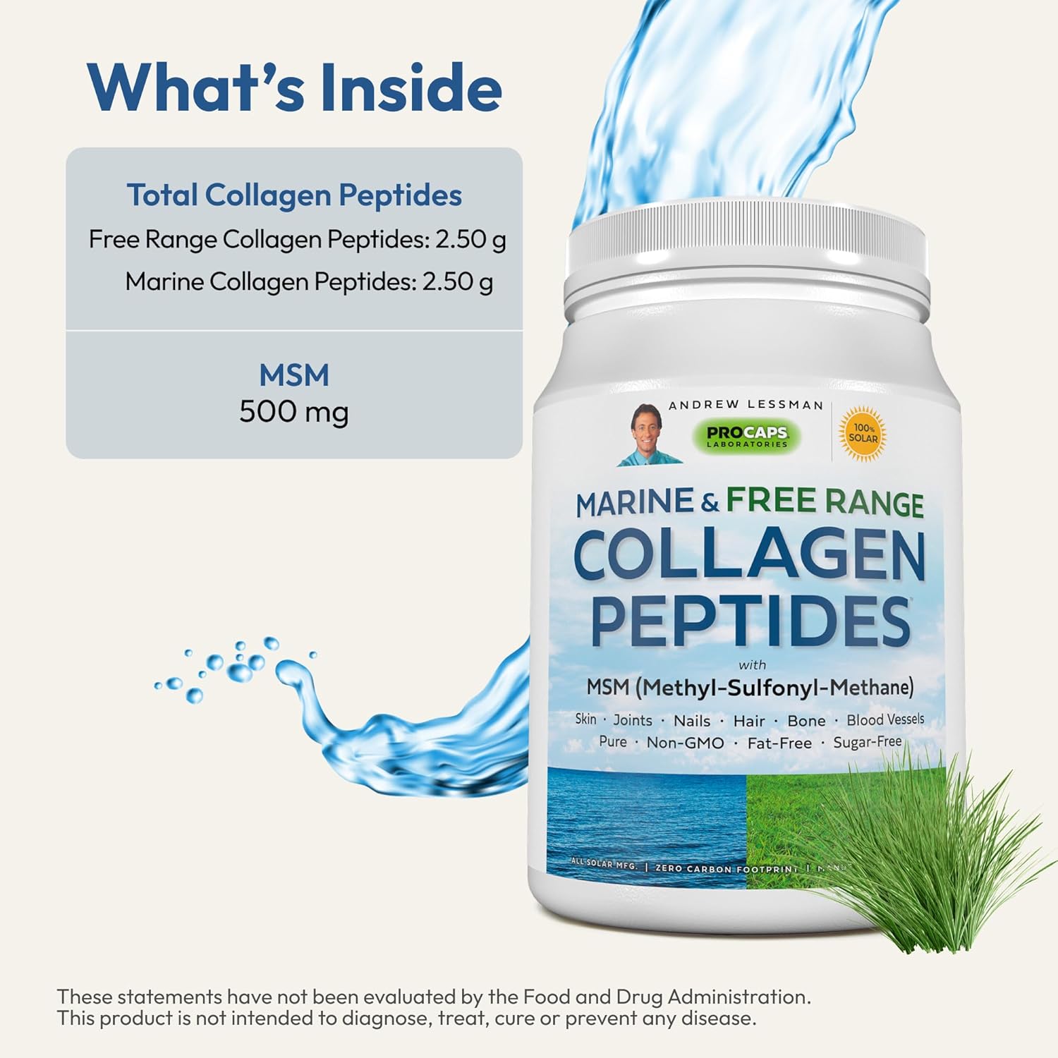 marine-free-range-collagen-peptides-powder-with-msm---30-servings-for-skin-joint-support-super-soluble-no-fishy-flavor-non-gmo-3