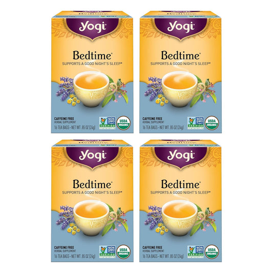 yogi-bedtime-tea-bundle---64-tea-bags---chamomile-passionflower-blend-for-sleep-support---includes-lavender-licorice-root-spearmint-cardamom---herbal-tea-for-good-nights-sleep-1