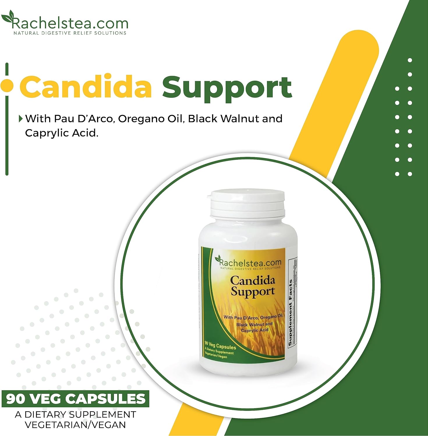candida-support-supplement-with-pau-darco-oregano-oil-black-walnut-caprylic-acid---90-veg-capsules-vegetarianvegan-formula-for-intestinal-flora-6
