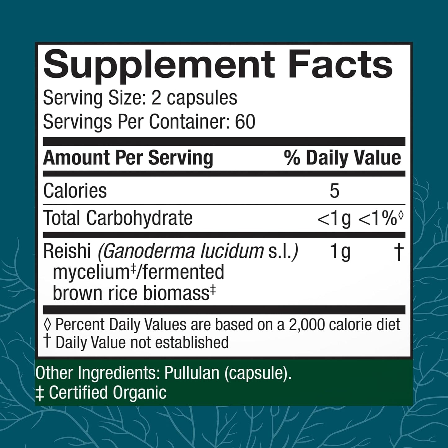 Reishi Mushroom Capsules for Heart & Immune Support - Natural Energy & Vitality Booster - 120 Capsules for Overall Well-Being - Vegan Supplement* - Espot.com.au