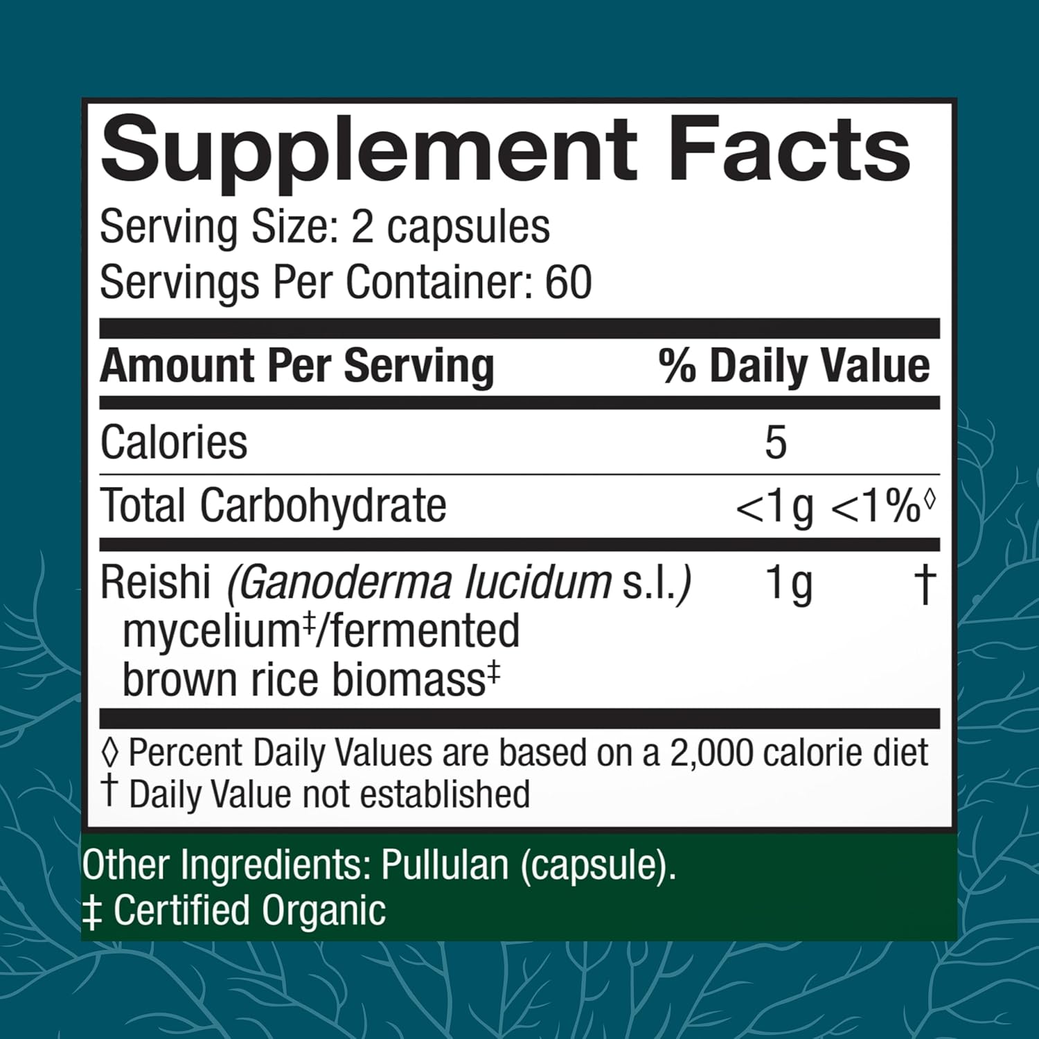 Reishi Mushroom Capsules for Heart & Immune Support - Natural Energy & Vitality Booster - 120 Capsules for Overall Well-Being - Vegan Supplement* - Espot.com.au