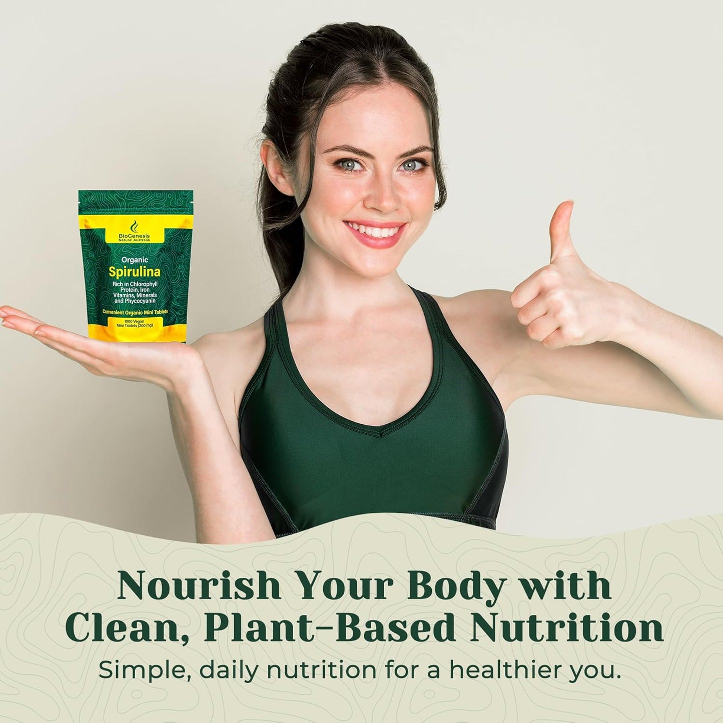 biogenesis-organic-spirulina-tablets---biodynamic-cracked-cell-wall-high-in-chlorophyll-vitamins-minerals---vegan-friendly-200mg-1000-count-5