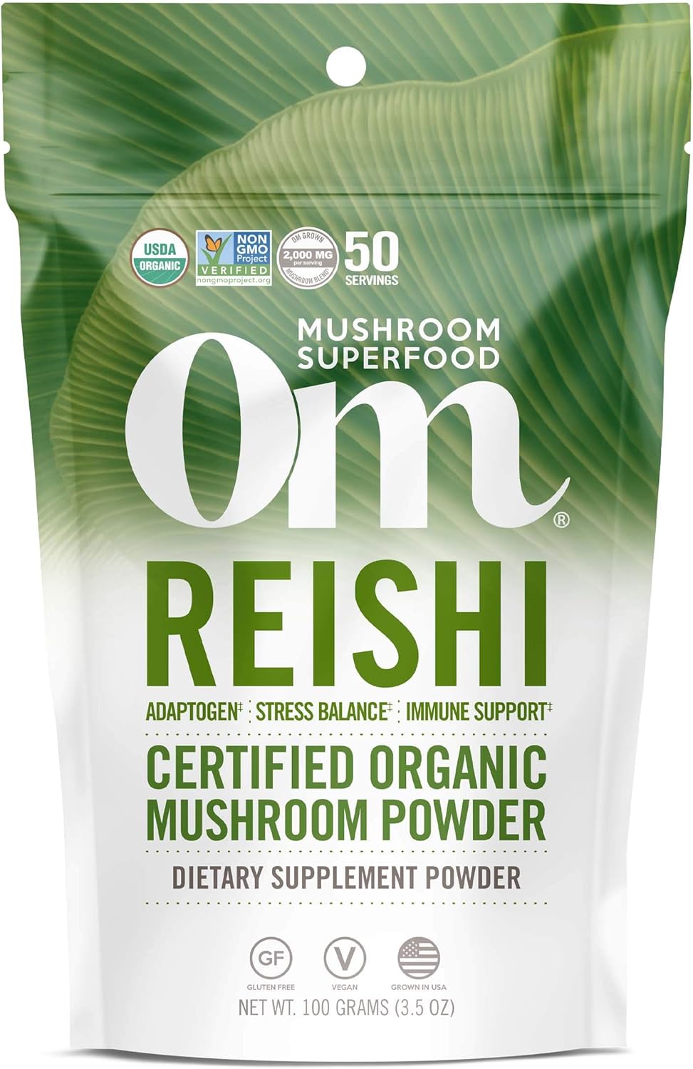 organic-reishi-mushroom-powder---35oz-50-servings---adaptogen-for-stress-immune-support---superfood-supplement-from-om-mushroom-1