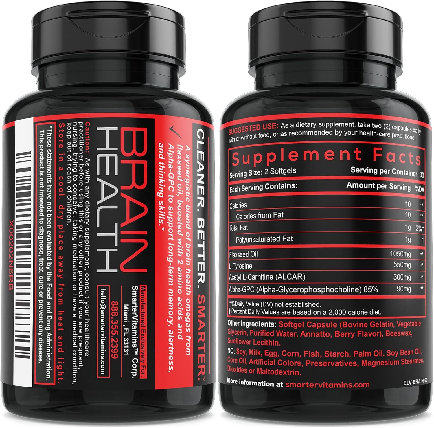premium-brain-support-nootropic-supplement-with-alpha-gpc-l-tyrosine-acetyl-l-carnitine-flaxseed-oil-ala-dha---60-softgel-energy-pills-by-smartervitamins-5