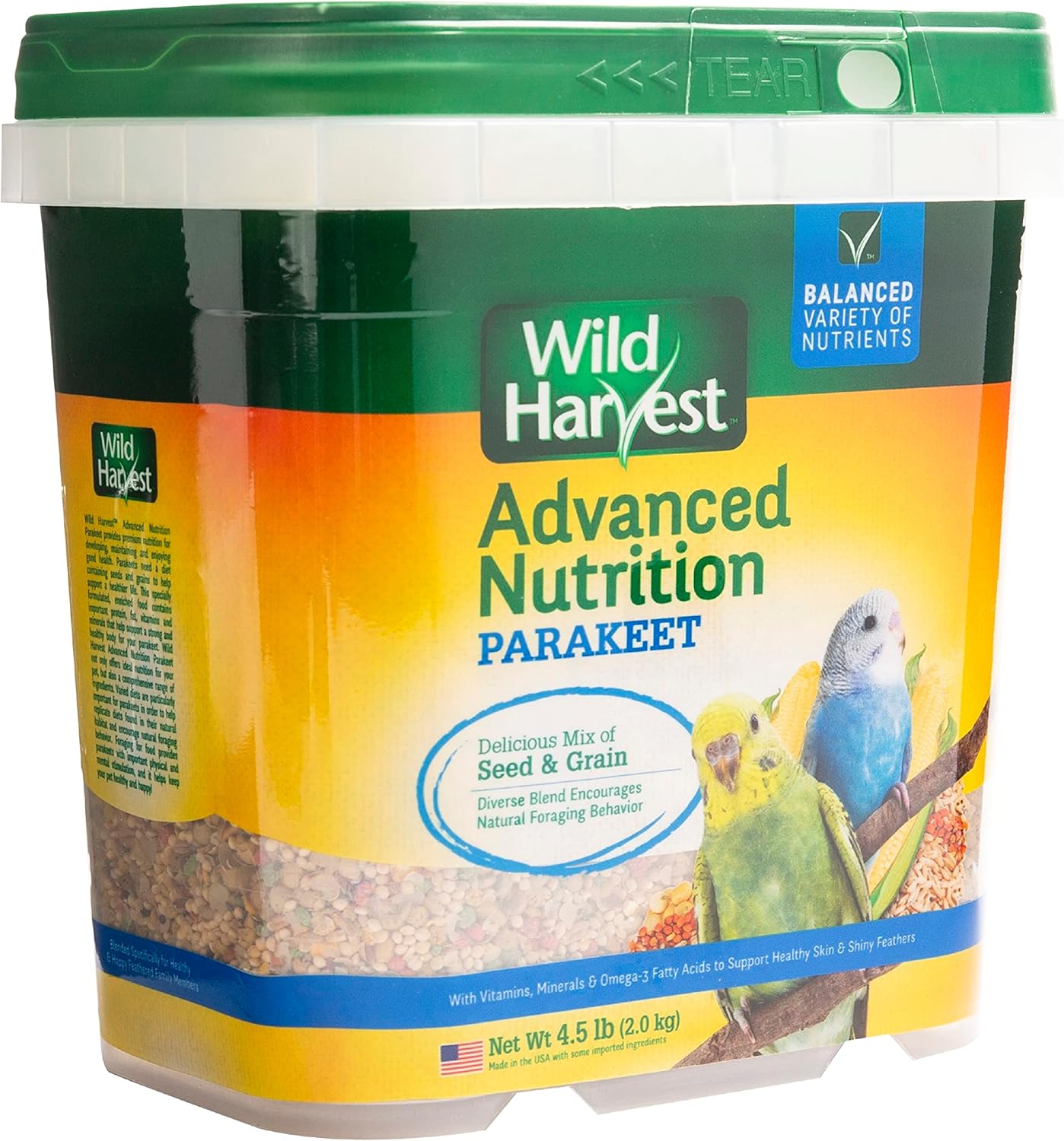 nutritious-45-pound-wild-harvest-parakeet-diet-with-seeds-and-grains---advanced-nutrition-blend-3