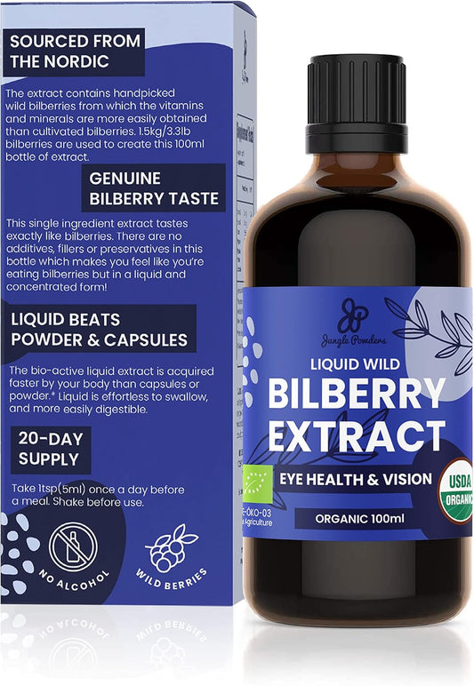 usda-organic-wild-bilberry-extract-liquid-supplement---34oz-bottle---high-bioavailability-anthocyanin---alcohol-free-european-blueberry---eye-health-support-1