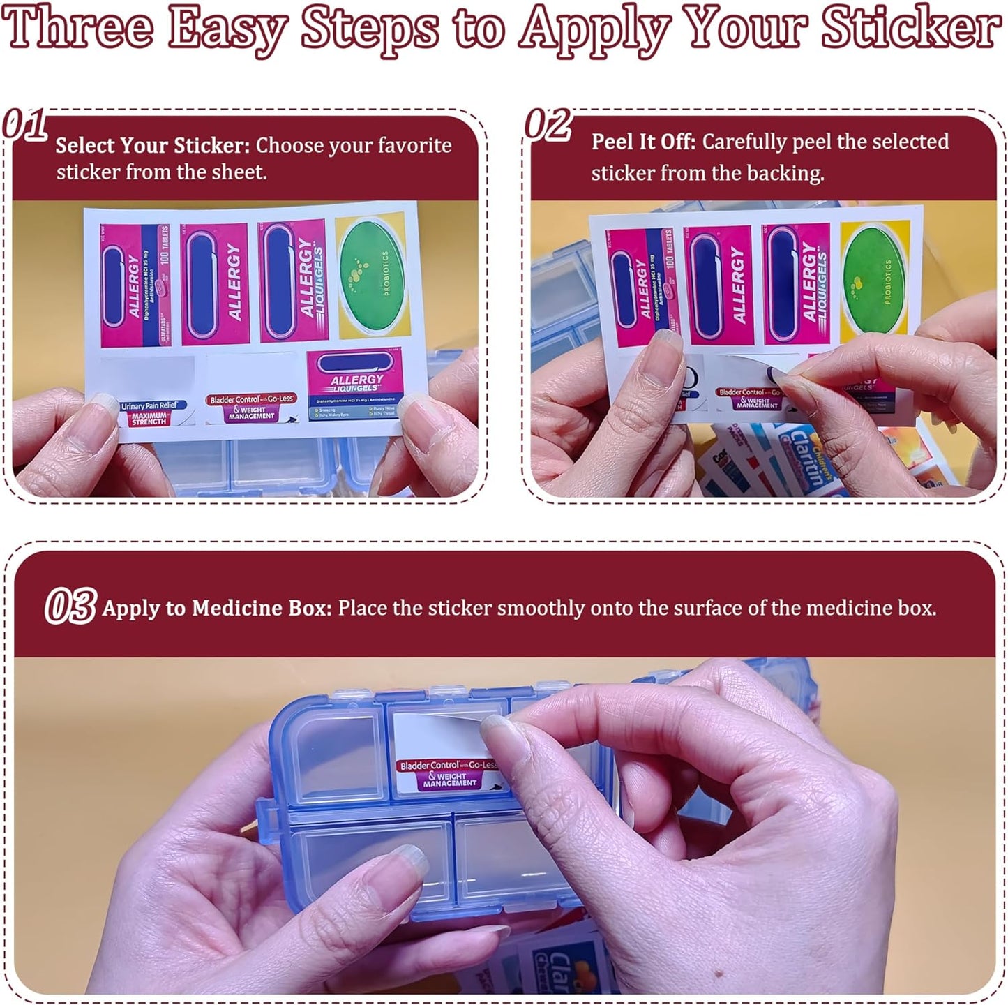 mini-pill-organizer-with-161-labels---compact-7-day-daily-medication-case---durable-white-pill-holder---tisea-2