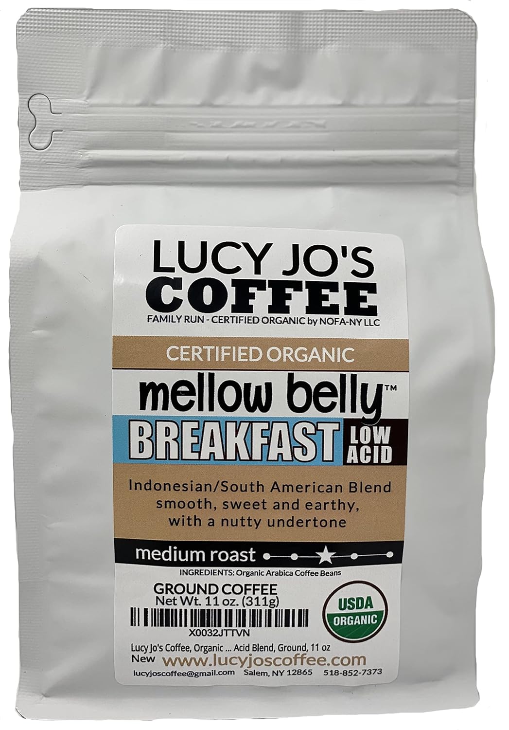 lucy-jos-coffee-organic-mellow-belly-breakfast-low-acid-blend-ground-medium-roast-11-oz---premium-quality-breakfast-blend-coffee-1