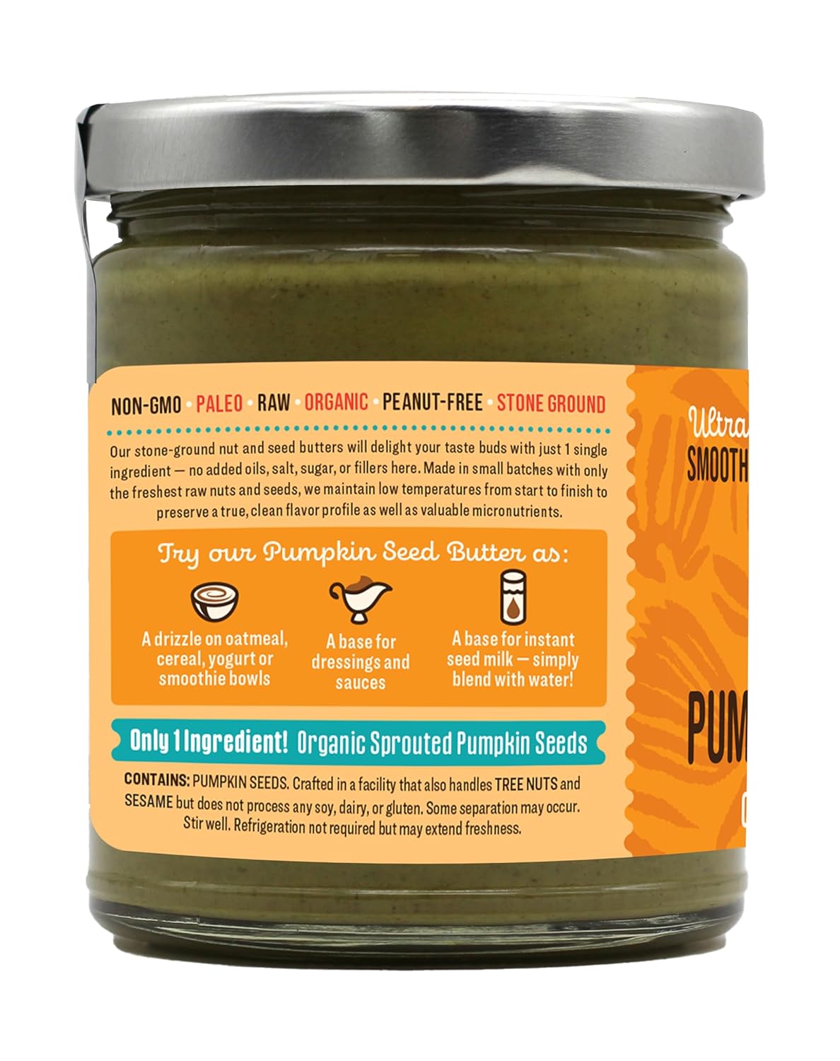 organic-raw-sprouted-pumpkin-seed-butter-8-oz---vegan-paleo-keto-friendly---non-gmo-gluten-free---pack-of-2---dastony-brand-2