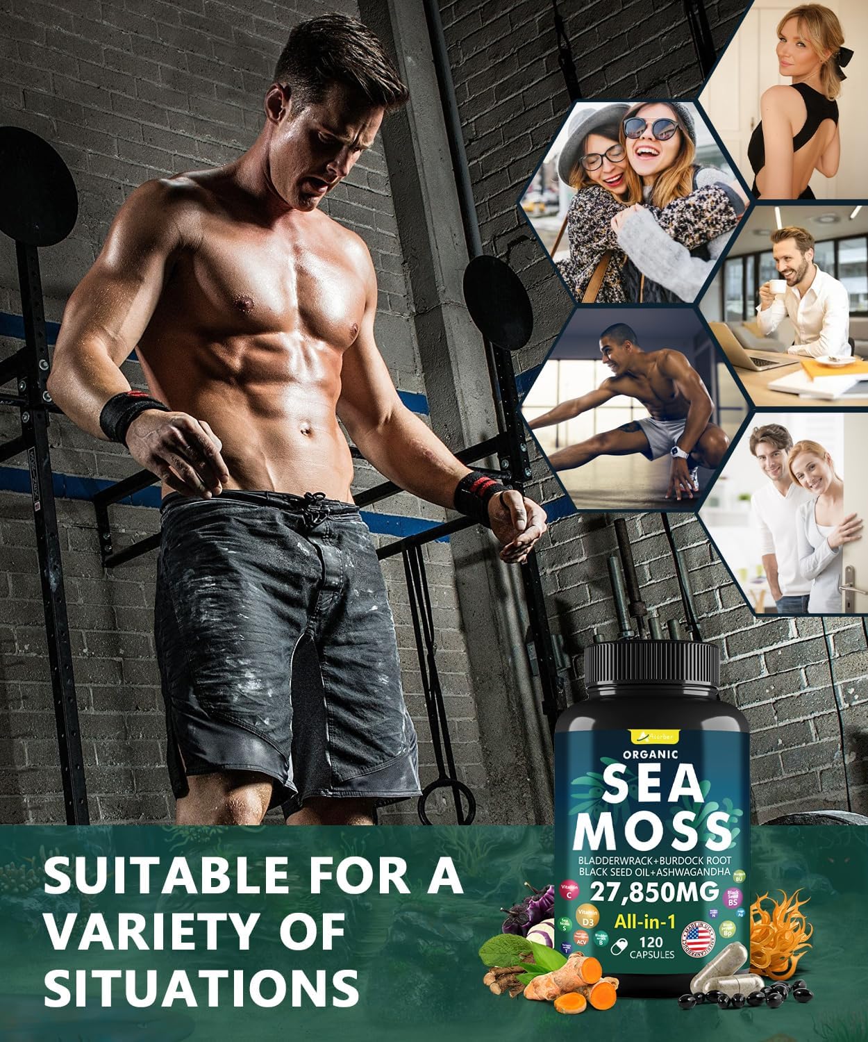 120-capsules-aiorber-sea-moss-complex-with-black-seed-oil-ashwagandha-ginger-vitamins-c-d3---advanced-seamoss-pills-for-immune-support---wild-sea-moss-capsules-made-in-usa-5
