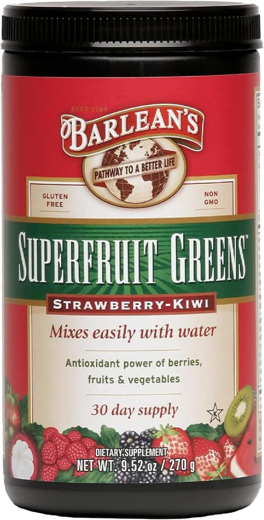 barleans-strawberry-kiwi-superfruit-greens-powder---daily-fruits-and-veggies-supplement---antioxidant-blend-and-fiber-smoothie-mix---952-oz-1