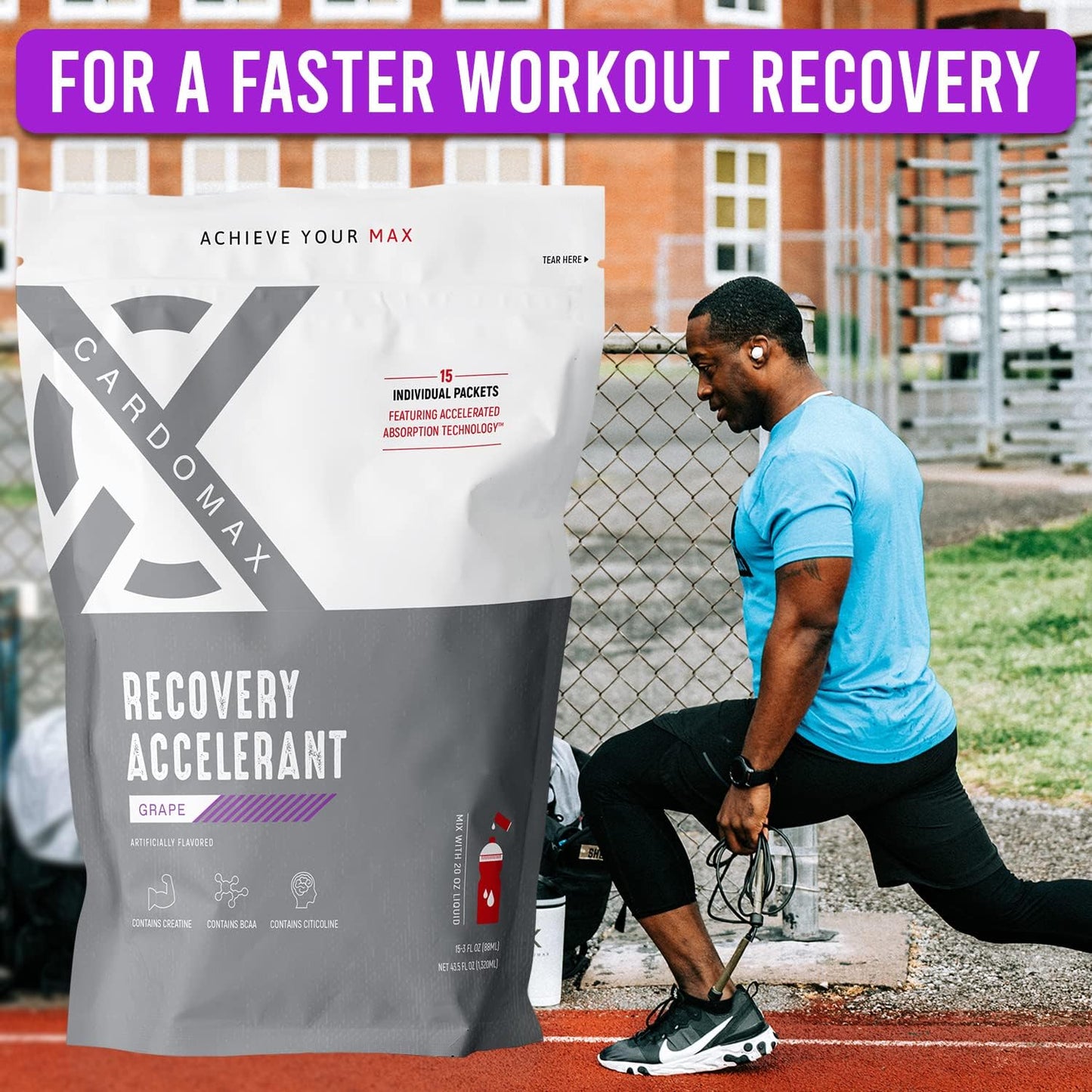 cardomax-grape-recovery-accelerant-liquid-water-flavoring---bcaas-glutamine-creatine-vitamin-c---keto-vegan-sugar-free---muscle-recovery-drink-2