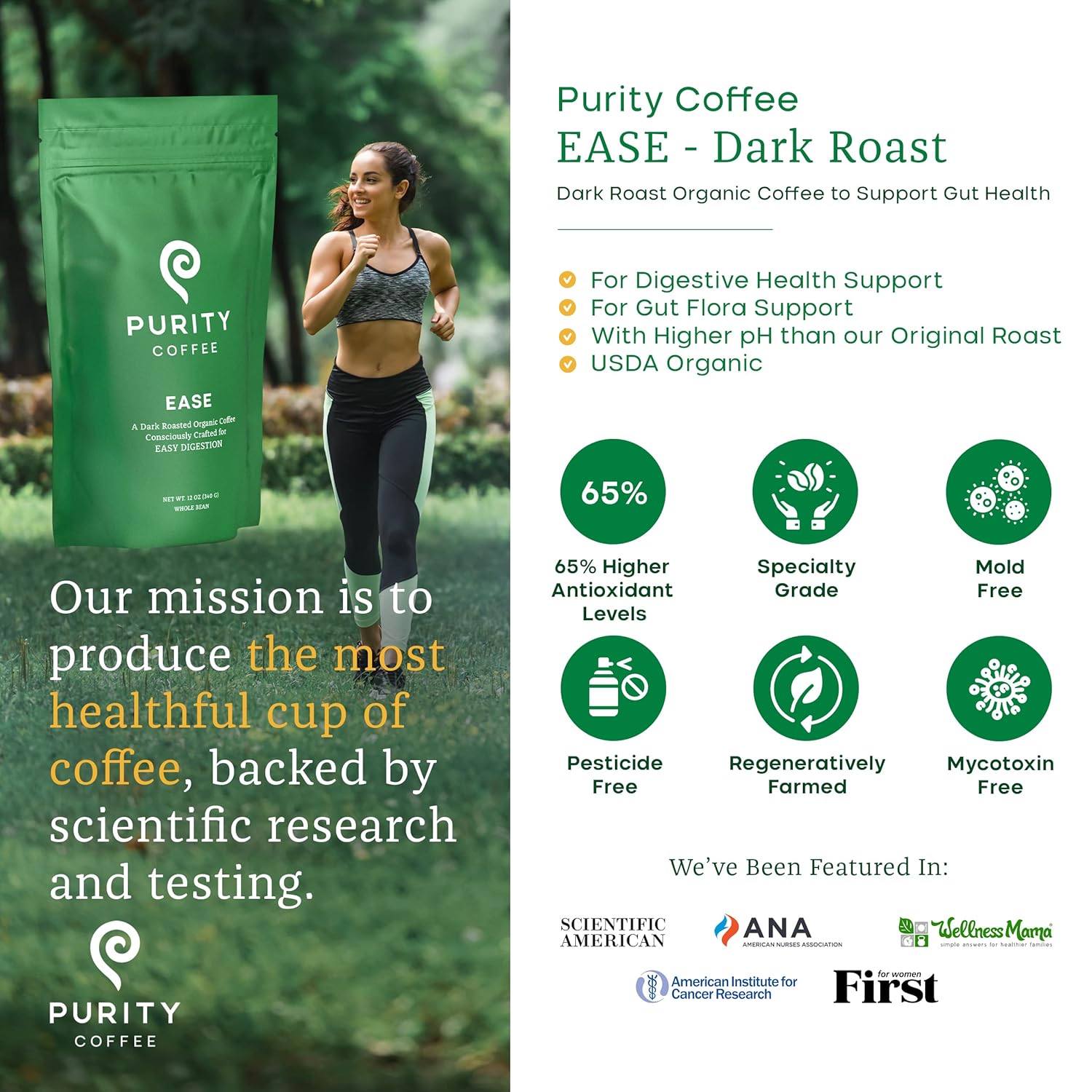 organic-purity-coffee-ease-dark-roast-low-acid-whole-bean---certified-usda-specialty-grade-arabica---mold-mycotoxin-pesticide-tested---12-oz-bag-3