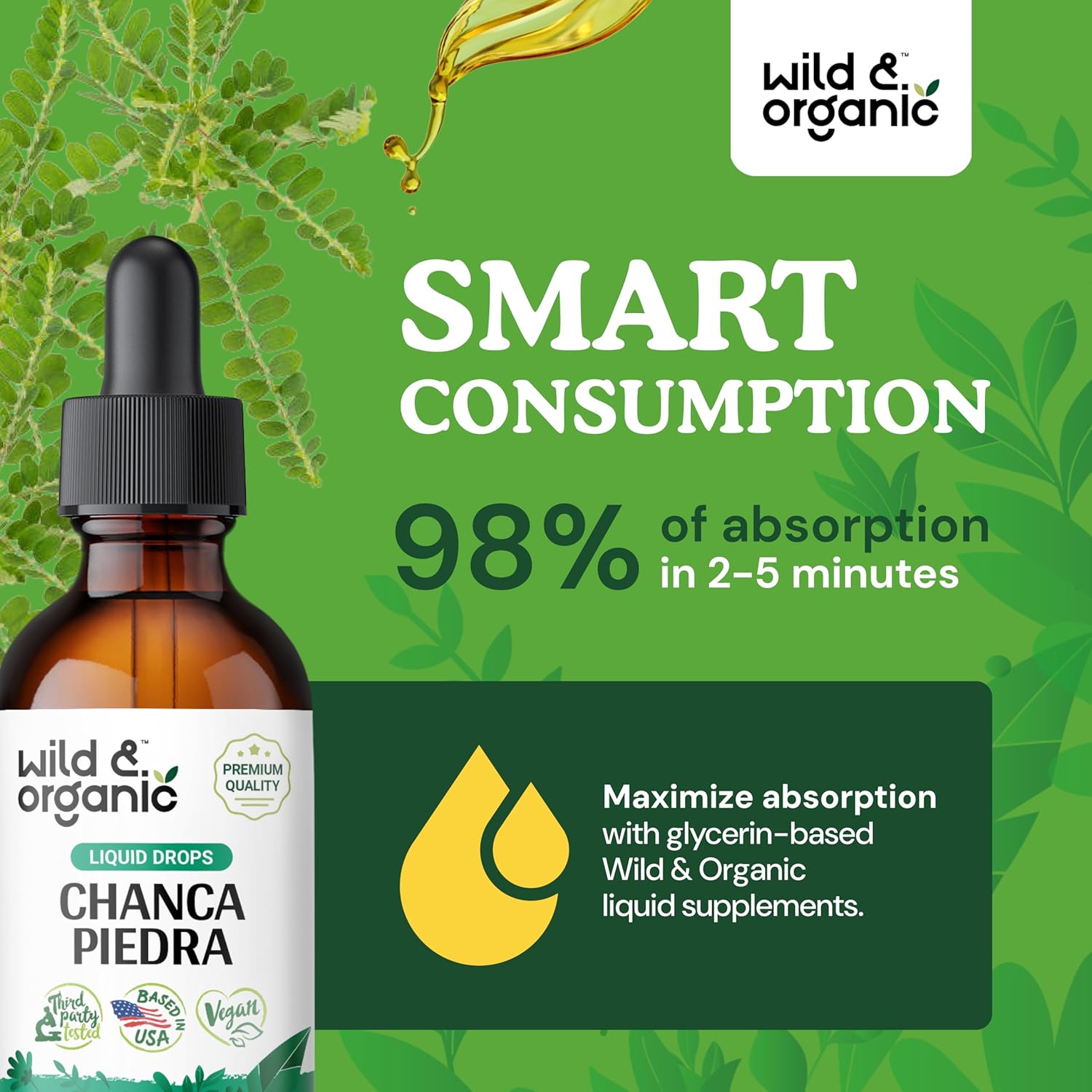 organic-chanca-piedra-liquid-extract-drops---kidney-stone-gallbladder-support---herbal-tincture-for-urinary-health---vegan-alcohol-free---2-fl-oz-4