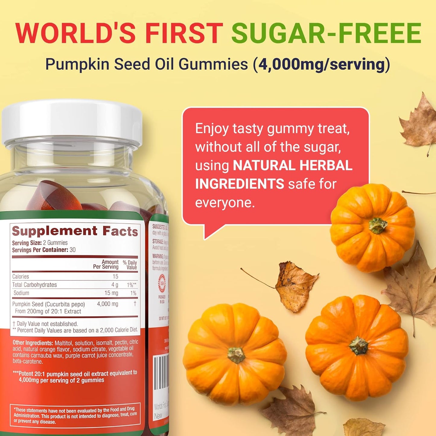4000mg-pumpkin-seed-oil-gummies-for-hair-skin-prostate-immune-urinary-tract-support---60-chews---sugar-free-rich-in-essential-fatty-acids-2
