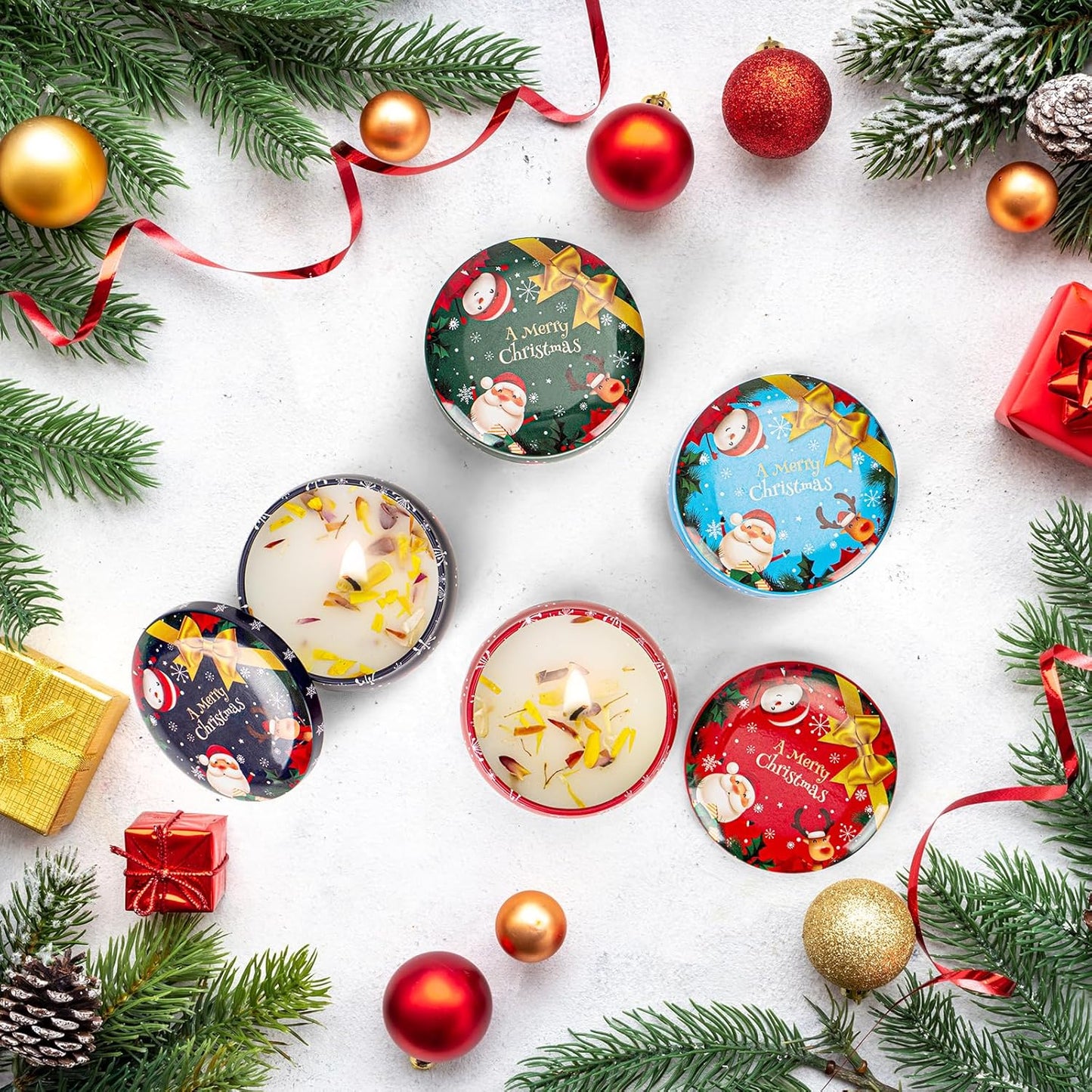 4-pc-christmas-scented-candle-gift-set-for-women---merry-xmas-soy-wax-aromatherapy-candles-in-cookie-jar-tins-with-lids-for-home-bath-yoga-holiday-party-favors-6