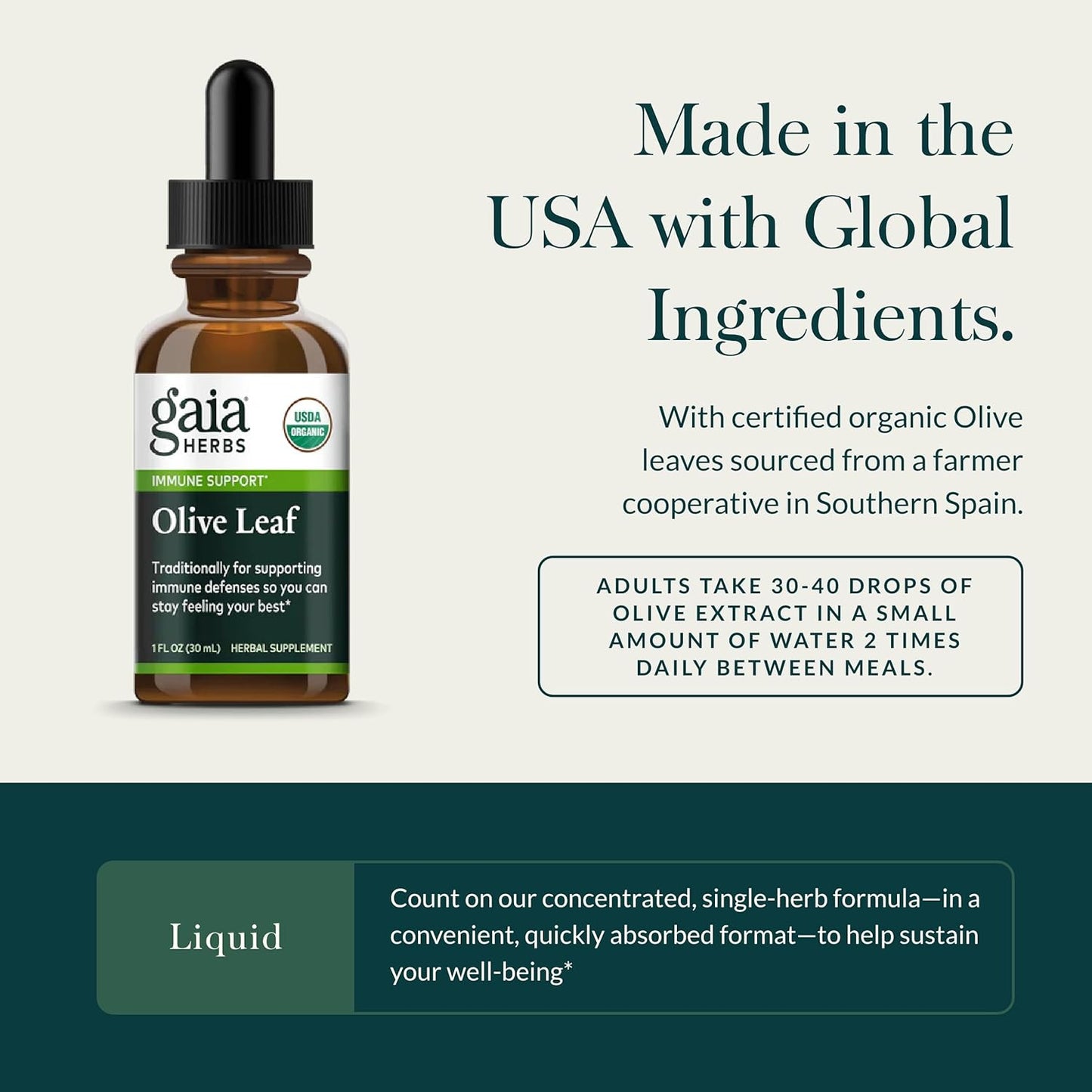 organic-gaia-herbs-olive-leaf-liquid-extract---1-fluid-ounce-bottle-for-immune-support-and-antioxidant-benefits-4