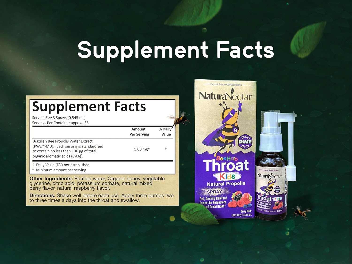 naturanectar-beehero-brazilian-bee-propolis-throat-spray---berry-blast-flavor---kids-throat-relief---comfort-protection---1-fl-oz-5
