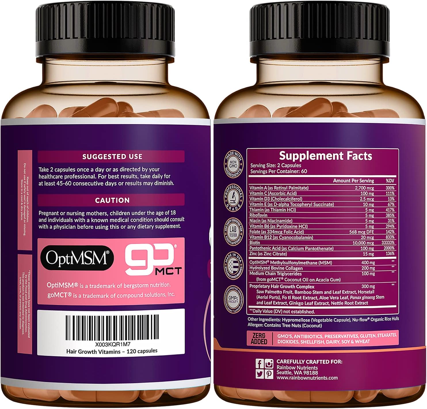 womens-hair-growth-vitamins-with-biotin-collagen-optimsm-gomct-saw-palmetto---regrow-stronger-healthier-hair-skin-nails---stop-hair-loss---60-day-supply-by-rainbow-nutrients-llc-8