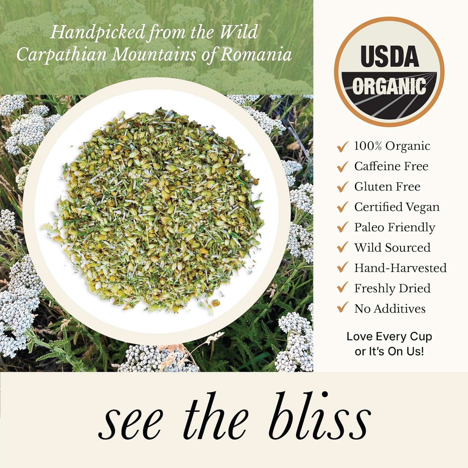 wild-bliss-organic-yarrow-tea---caffeine-free-loose-leaf-herbal-tea---potent-pharmacopoeia-blend---176-oz---25-servings-3