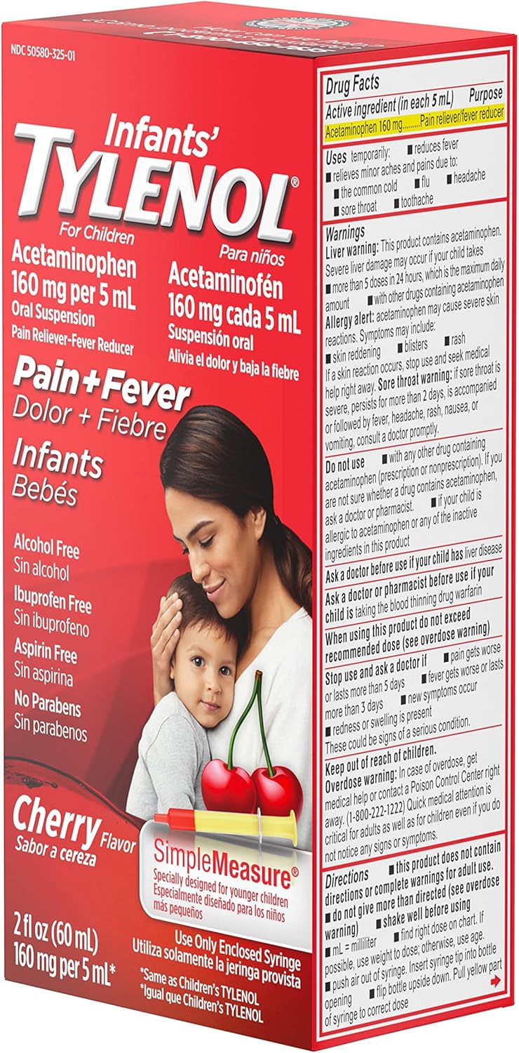 cherry-flavored-infants-tylenol-acetaminophen-liquid-medicine---2-fl-oz-bottle-8