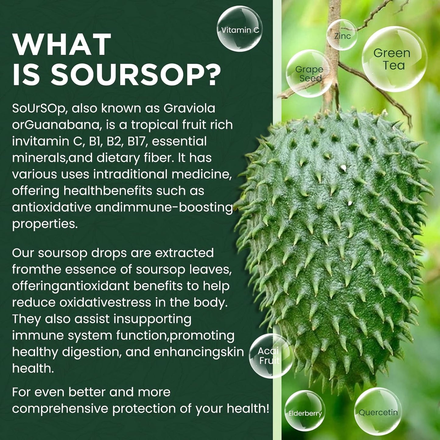 organic-soursop-graviola-liquid-drops-with-elderberry-and-quercetin---immune-boosting-herbal-supplement-with-soursop-bitters---2-fl-oz-5
