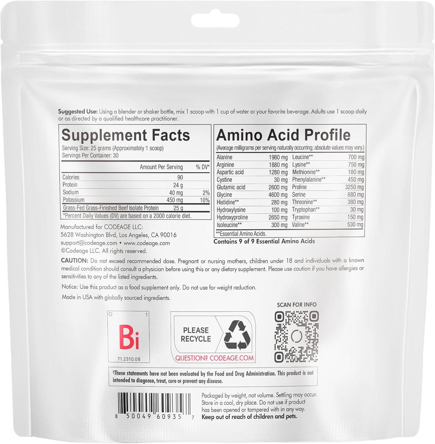 grass-fed-beef-isolate-protein-powder---20-amino-acids-collagen-rich---unflavored-carnivore-supplement-for-athletes-sports---bcaa-eaa---gluten-free---2645-oz-8