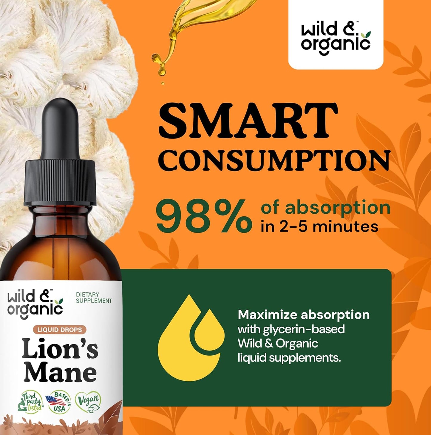 organic-lions-mane-liquid-drops-for-focus-brain-support---hericium-erinaceus-mushroom-extract-tincture---vegan-sugar-free---2-fl-oz-4