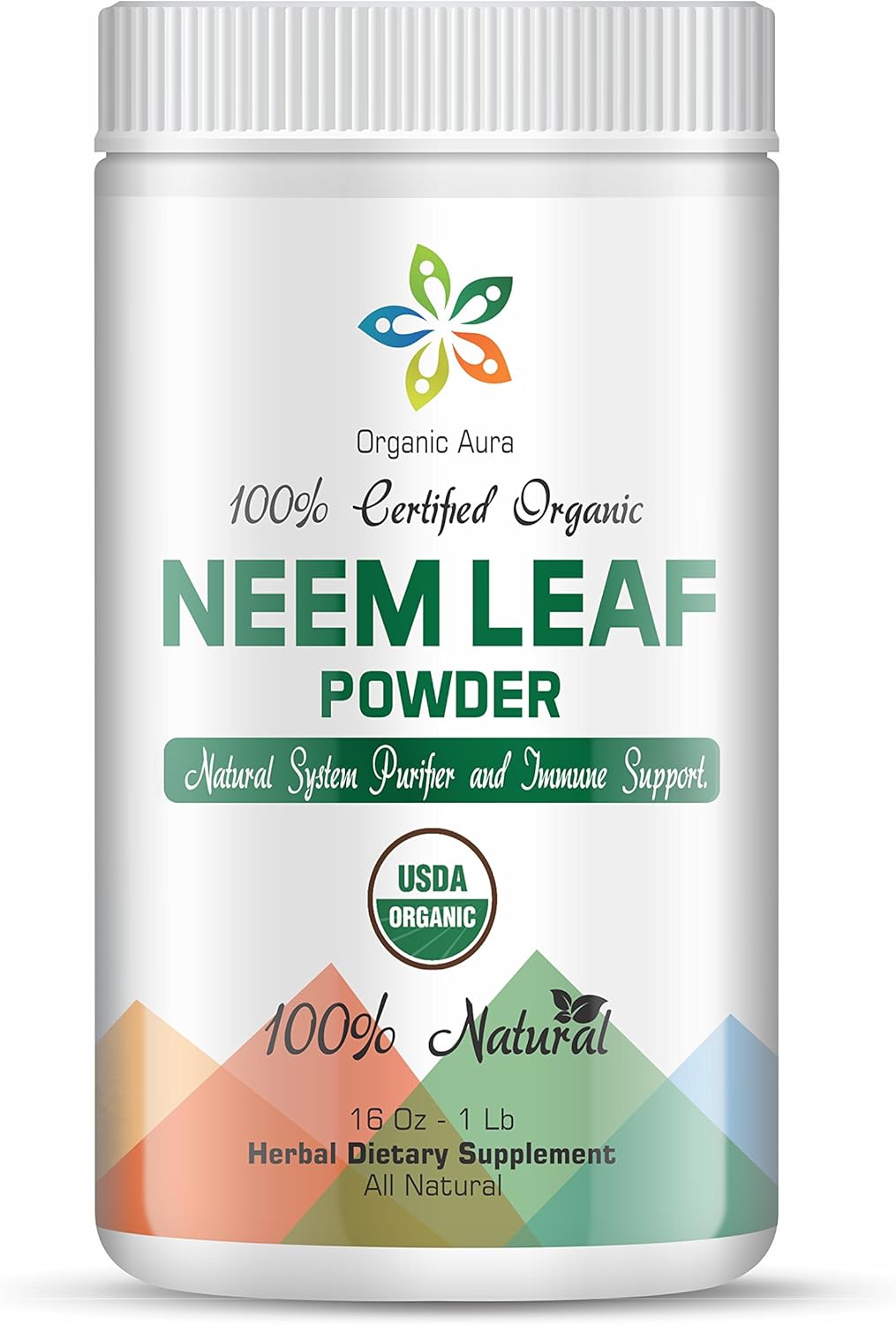 usda-certified-organic-neem-leaf-powder---100-pure-raw-green-neem-for-immune-support-skin-hair-antioxidants-and-detox---by-organic-aura-international-1