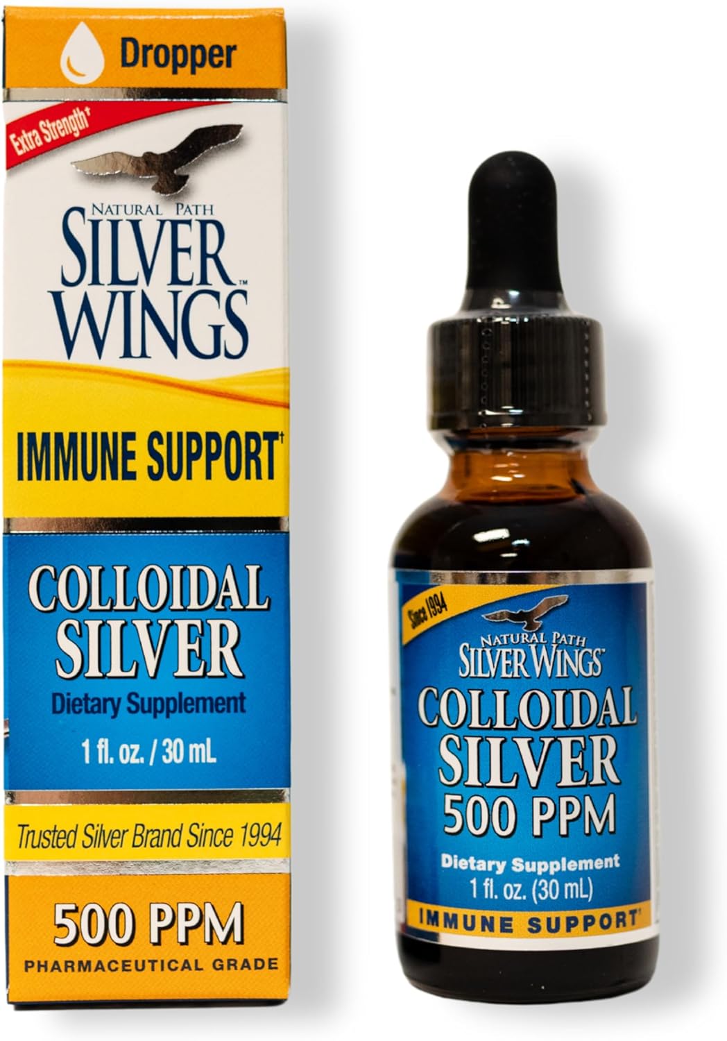 colloidal-silver-immune-support-liquid---500ppm-1-fl-oz---natural-path-silver-wings---amber-brown-formula---pack-of-1-1