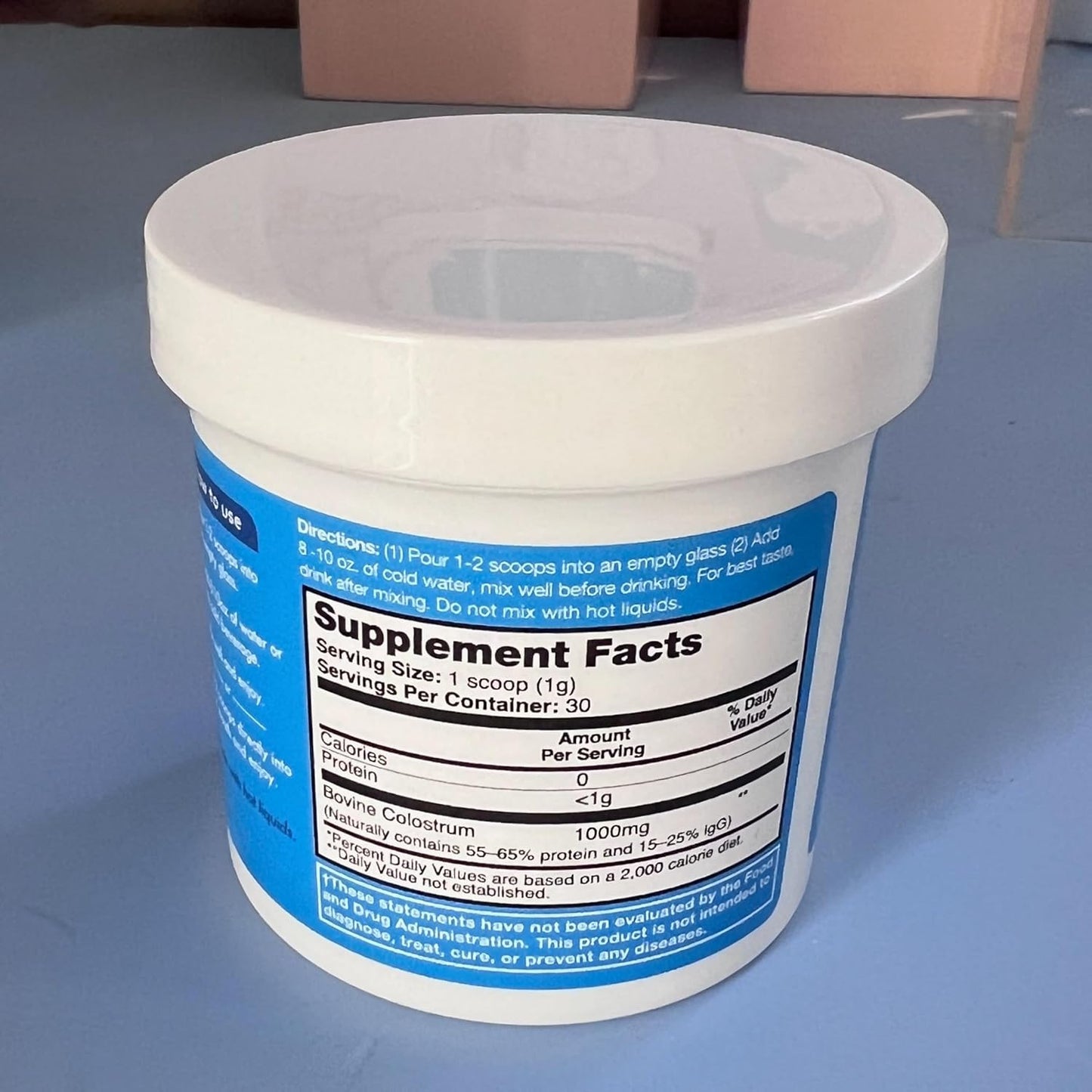 premium-bovine-colostrum-powder-supplement-for-gut-health-immune-support---1000mg-superfood-gluten-sugar-free---unflavored---30-servings-8