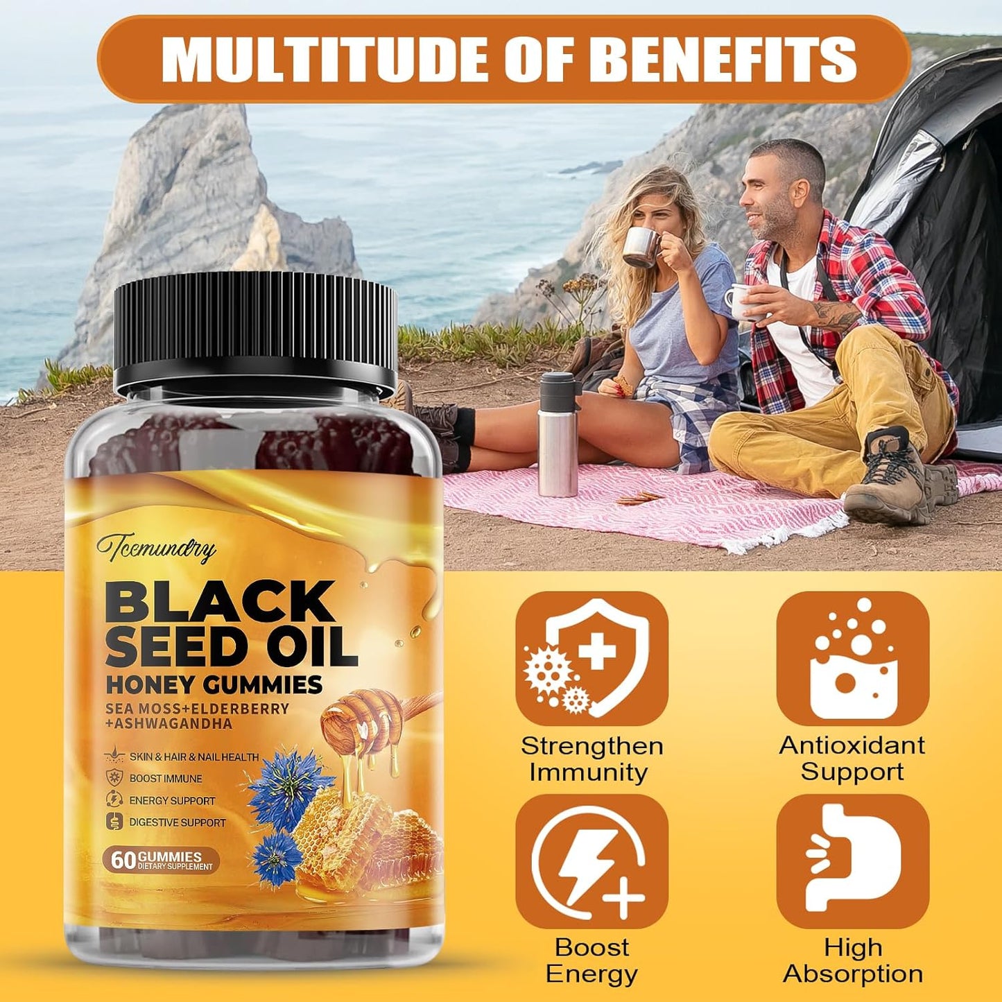 black-seed-oil-gummies-with-ashwagandha-honey---vegan-supplement-for-immune-support-energy-hair-skin---60-count-5