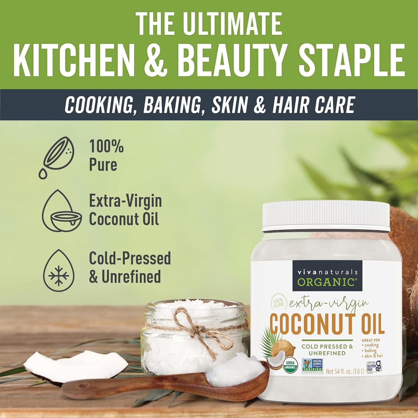 organic-unrefined-coconut-oil-cold-pressed-extra-virgin-usda-certified-non-gmo-cooking-oil---ideal-hair-and-skin-oil---54-fl-oz-2