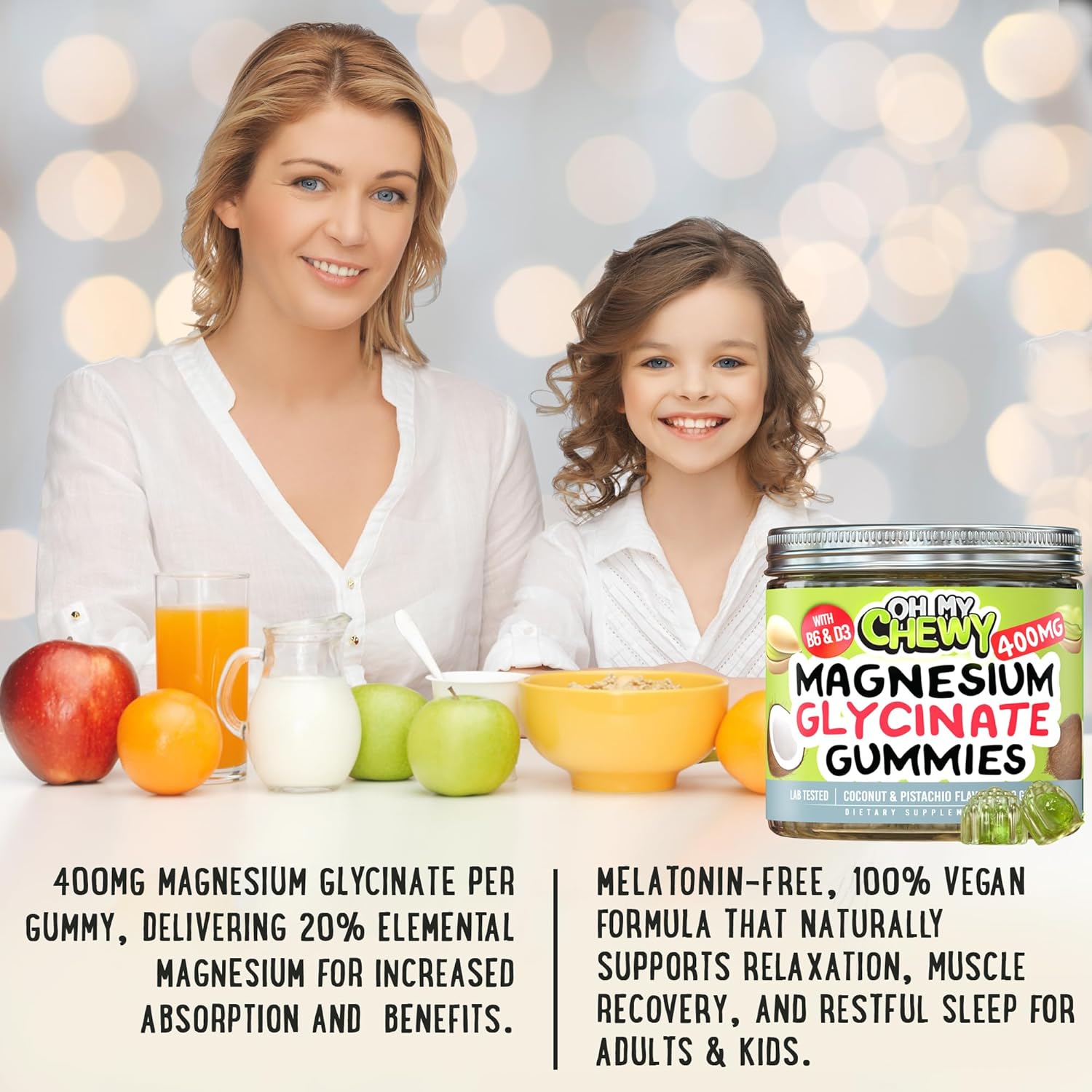 high-absorption-magnesium-glycinate-gummies-400mg-with-b6-d3---sleep-calm-muscle-relaxation-supplement-for-kids-teens-adults---gelatin-free-vegan-friendly---60-count-8