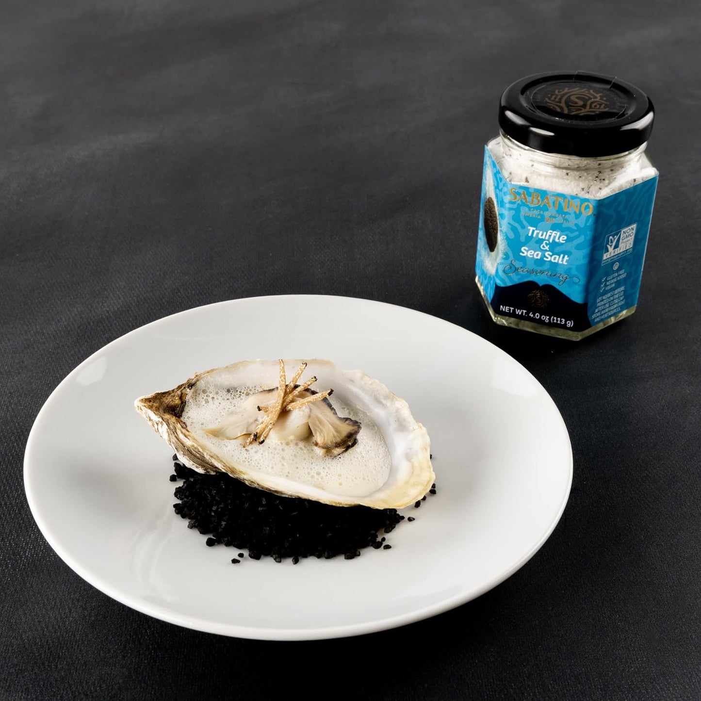sabatino-tartufi-truffle-salt-seasoning---all-natural-gourmet-salt-with-sicilian-sea-salt---kosher-and-non-gmo-certified---4-oz-jar-2