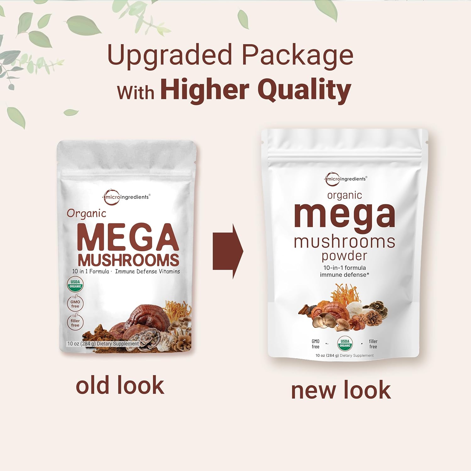 organic-mega-mushroom-10-in-1-complex-formula-powder---immune-system-booster---10oz-284-days-supply---chaga-lions-mane-cordyceps-reishi-more---vegan-filler-free-4