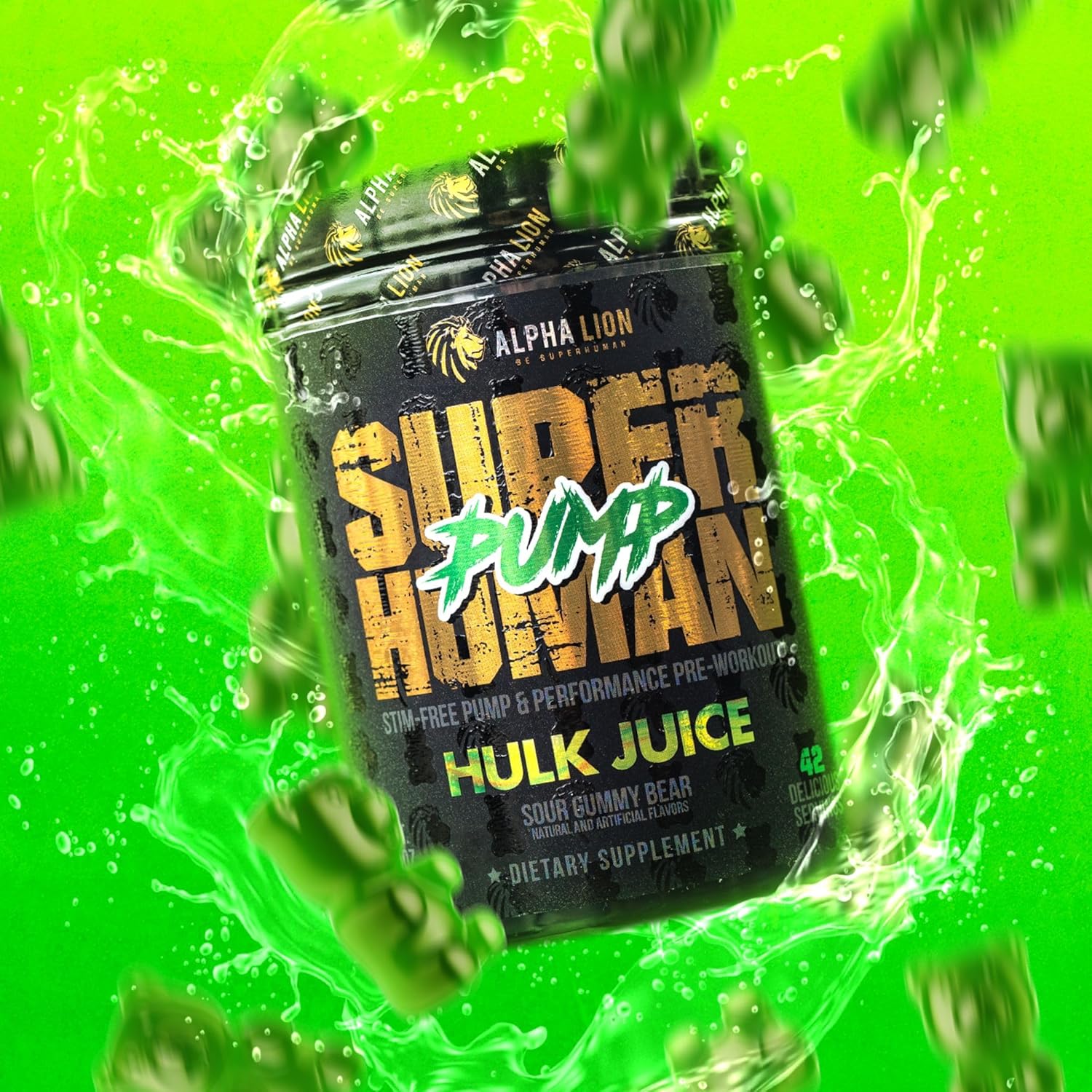 superhuman-pump-pre-workout-powder---nootropic-stimulant-free-supplement-for-nitric-oxide-boost-muscle-gain-energy-focus---42-servings-hulk-juice-flavor-9