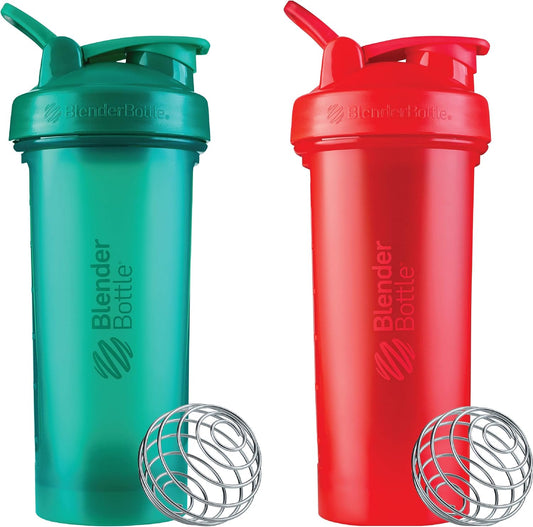 blenderbottle-classic-v2-shaker-bottle-2-pack-for-protein-shakes-pre-workout---28-oz-redgreen-1