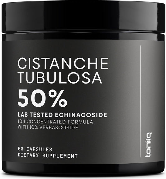 toniiq-cistanche-tubulosa-supplement---4000mg-pure-cistanche-for-men---10x-concentrated-with-50-echinacoside---endurance-strength-recovery---60-capsules-1
