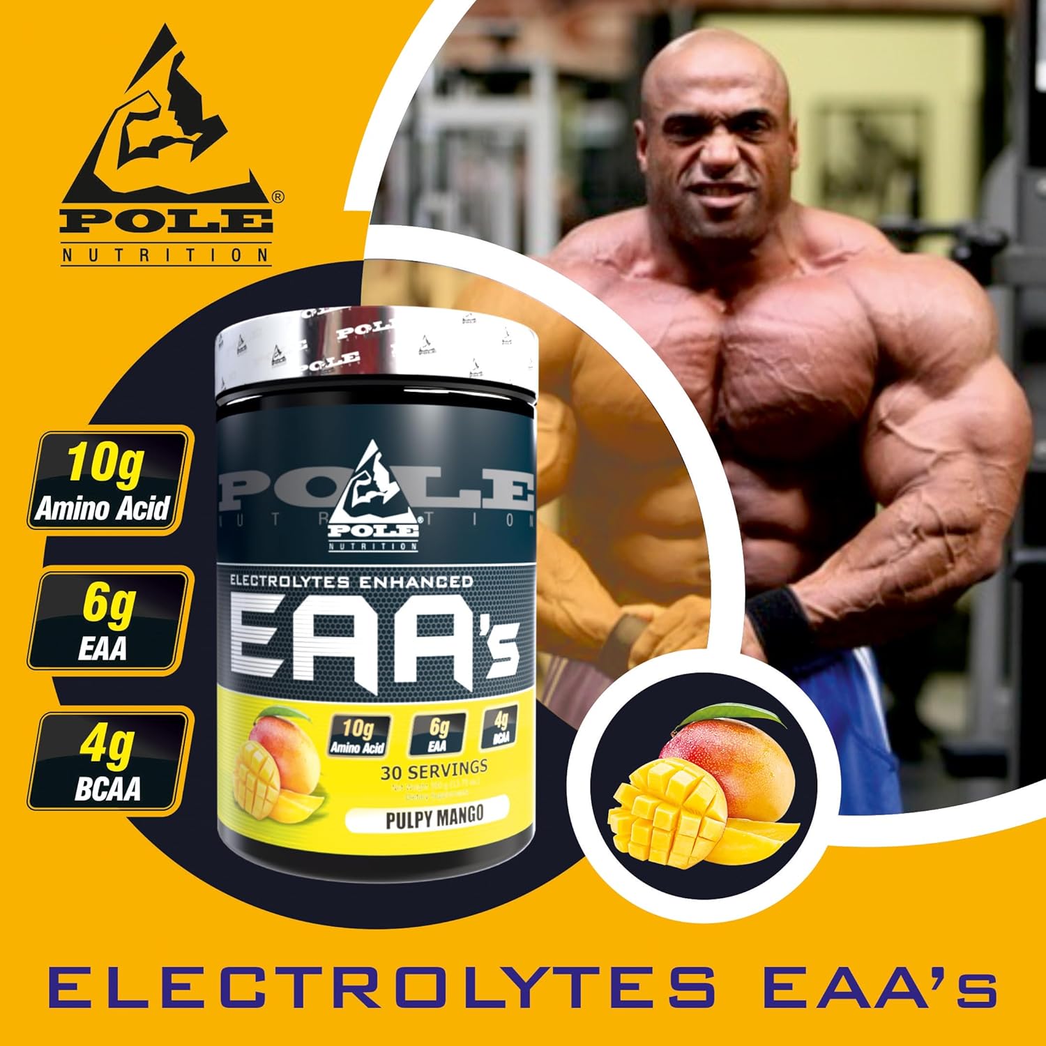 eaa-electrolytes-enhanced-pole-nutrition-powder---zero-sugar-black-cherry-flavored-390g-30-servings-4