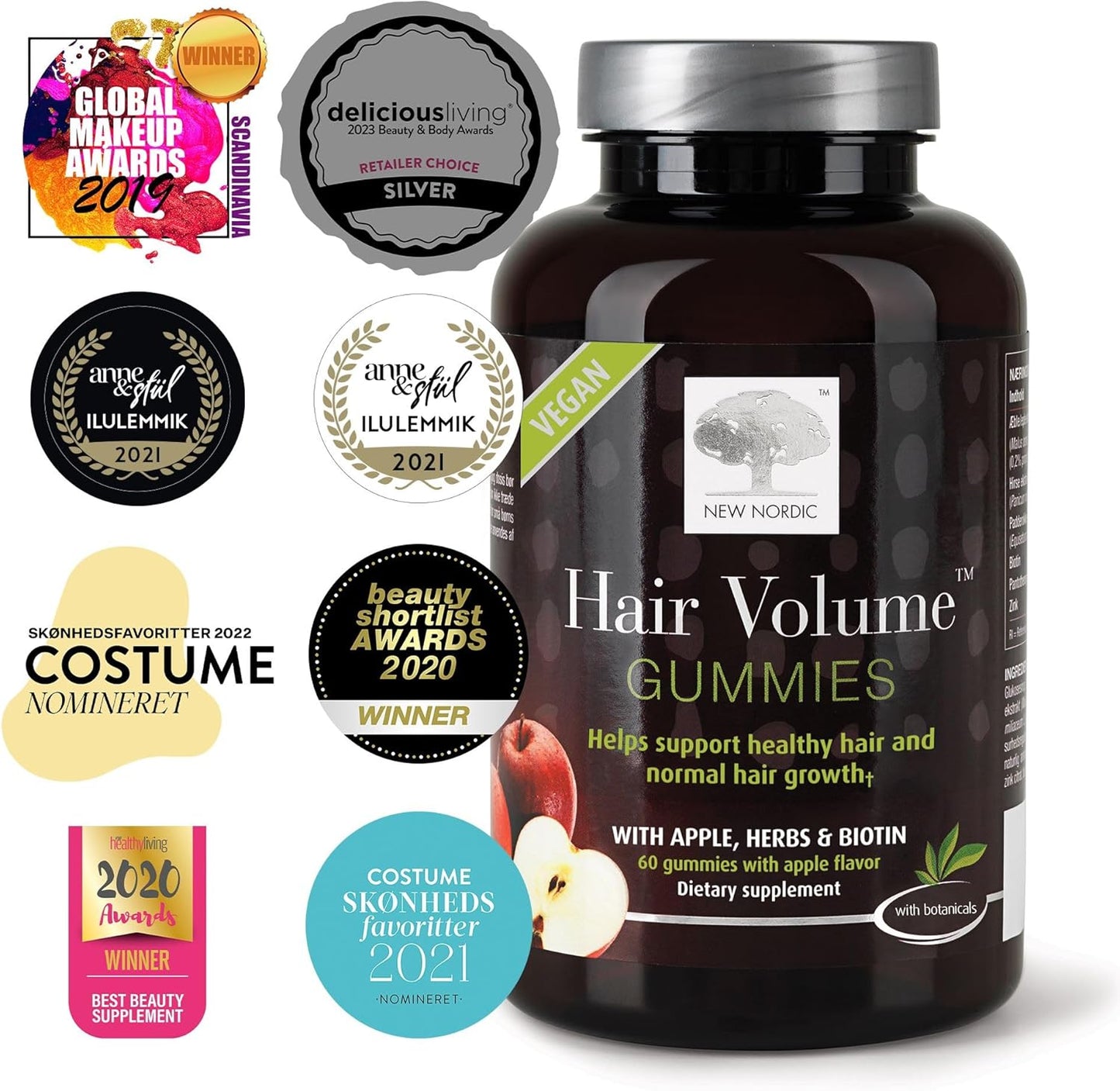 hair-volume-gummies-with-2500-mcg-biotin-for-hair-skin-and-nails---60-vegan-daily-vitamins-support-supplement-3