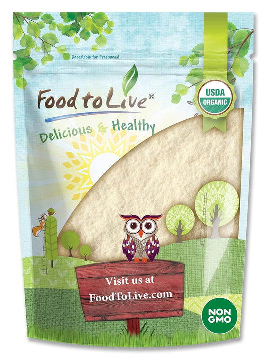 Organic Lemon Powder 8 oz - Non-GMO, Unsulfured, Raw Dried Citrus Fruit, Vegan, Bulk, Ideal for Baking, Juices, Smoothies, Yogurts - Contains Maltodextrin, No Sulphites - Espot.com.au