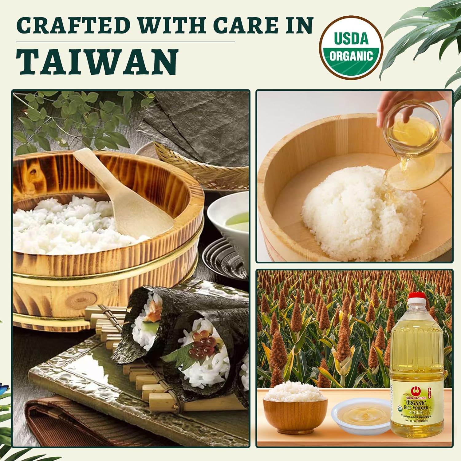 usda-certified-organic-wan-ja-shan-rice-vinegar-50oz---sodium-sugar-and-msg-free-kosher---ideal-for-cooking-sushi-salad---45-acidity---large-size-bottle-for-versatile-use-3
