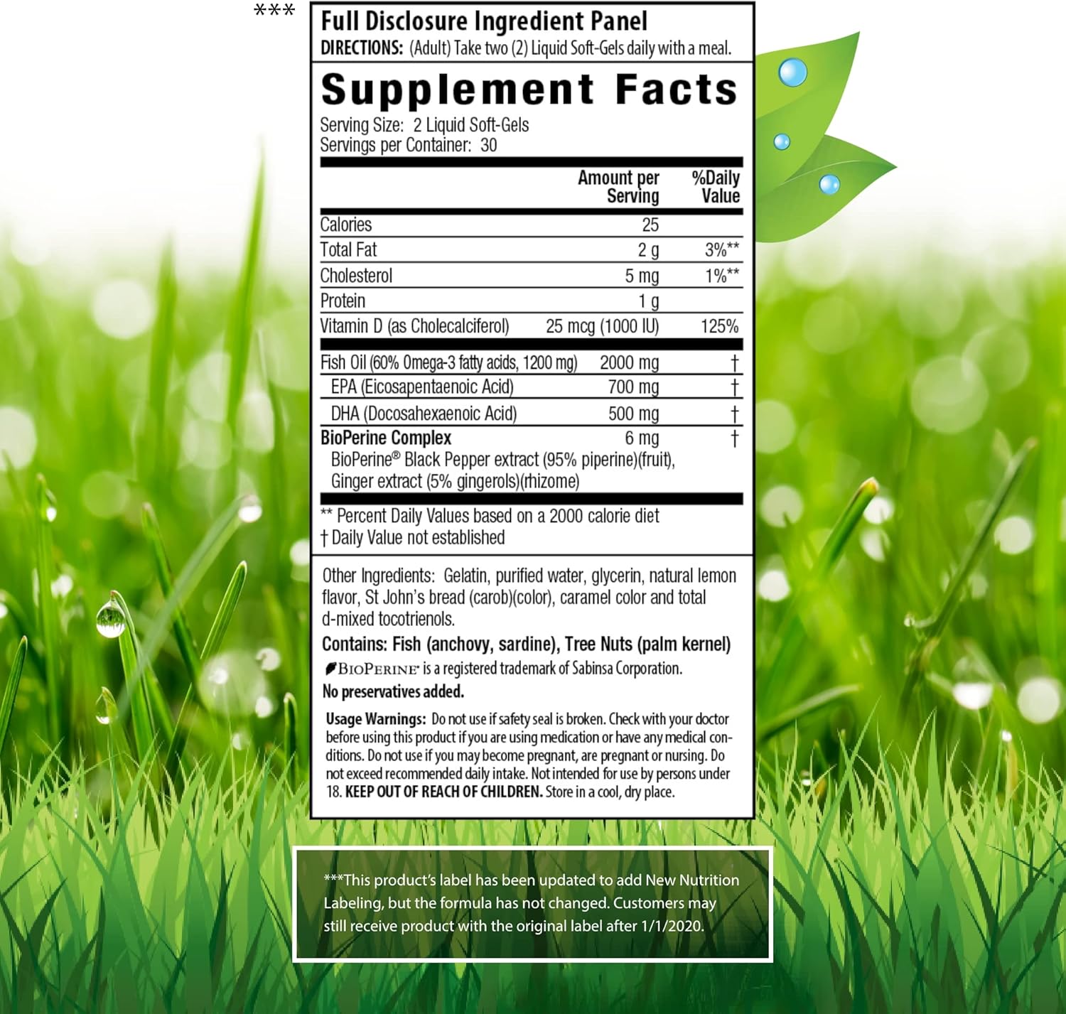 2-pack-irwin-naturals-double-potency-fish-oil-pure-soft-gels---2000-mg-purified-fish-oil-with-vitamin-d3-60-servings-2
