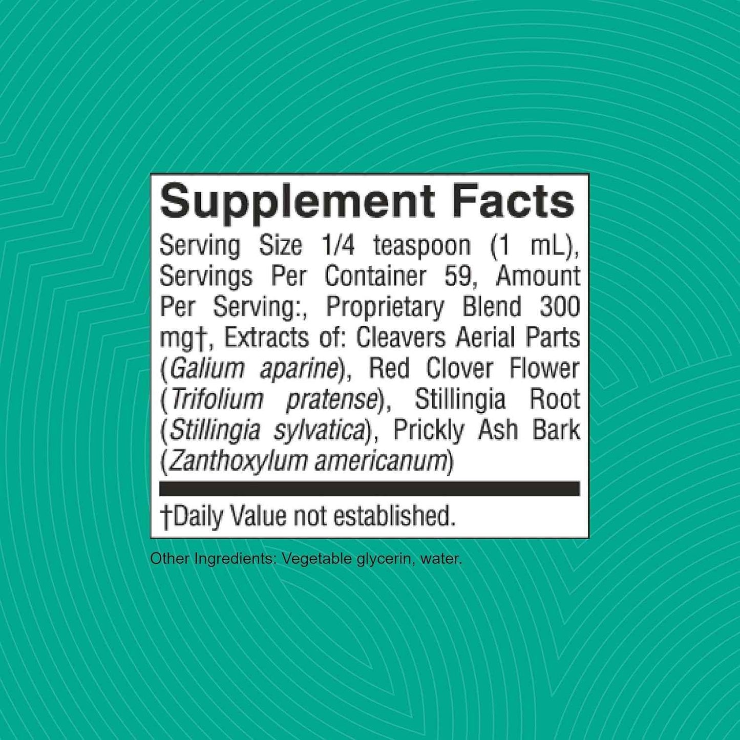 2 Fl. Oz Lymphatic Drainage Supplement for Efficient Lymphatic System Health