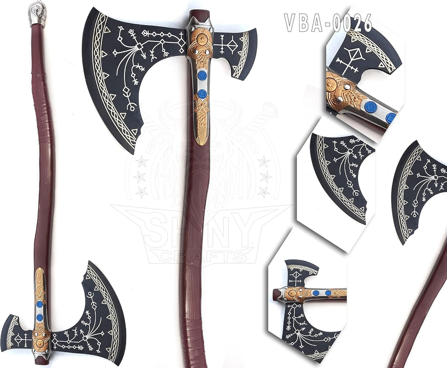 viking-axe-kratos-axe---god-of-war-inspired-cosplay-weapon-prop-replica-costume---shiny-crafts-sca-026-2