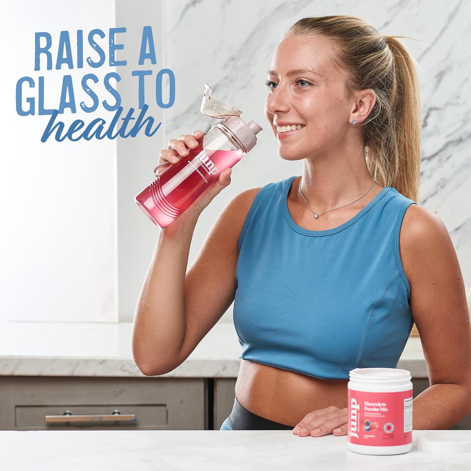 Berry Lemonade Keto Electrolyte Drink Mix - Zero Calorie Sugar Free Hydration Powder with Potassium & Salt - No Sugar No Carbs Electrolytes Powder, 90 Servings - Espot.com.au