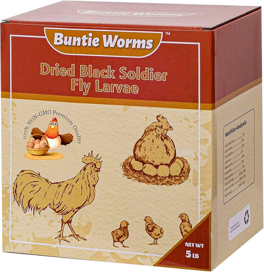 5lb-buntie-worms-dried-black-soldier-fly-larvae---high-protein-chicken-feed-non-gmo-calcium-rich-treat-for-laying-hens-ducks-wild-birds---100-natural-1